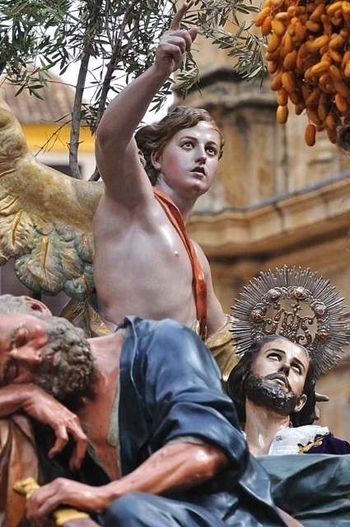 Good Friday am the Procession of the Salzillos Murcia
