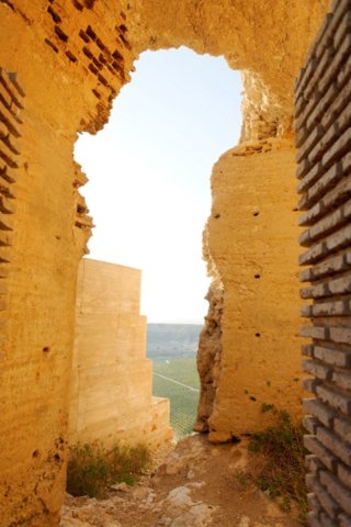 The castle of Alcalá in Mula