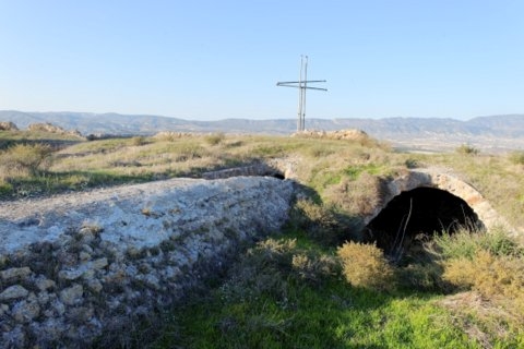 The castle of Alcalá in Mula