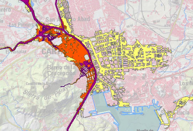 How liable is your area of the Costa Cálida to flooding?