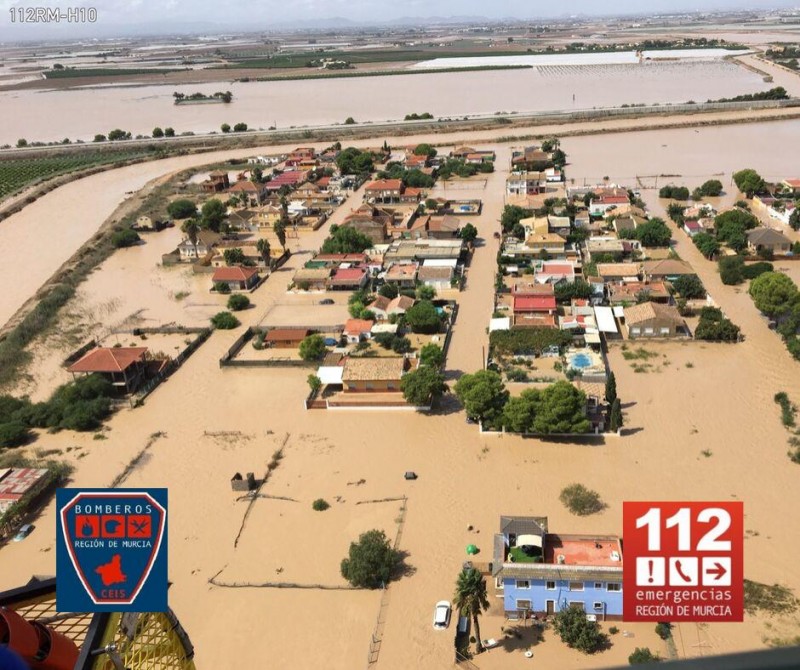 Murcia Gota Fría storm and flooding September 2019: overview