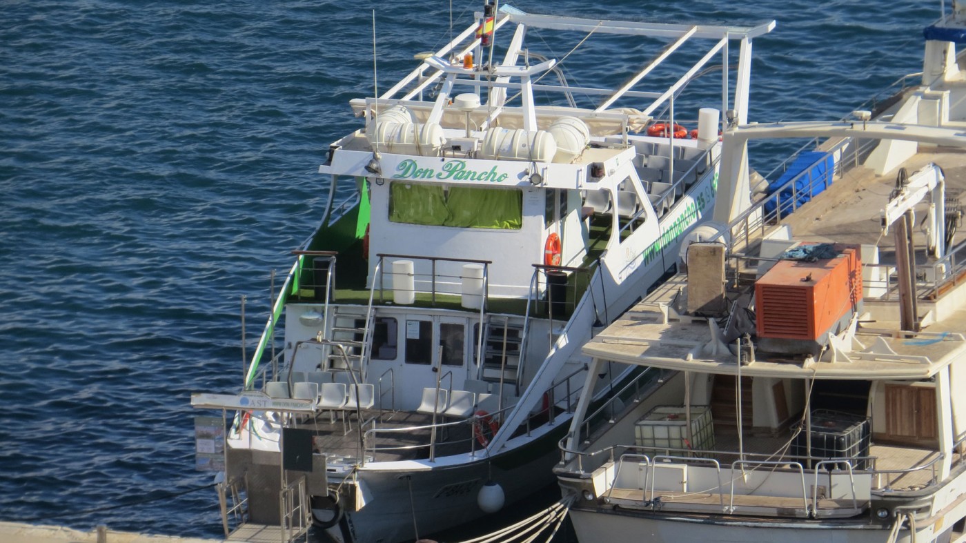 Don Pancho tourist boat in Águilas