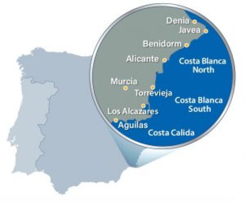 Micasamo property search and selection for Costa Blanca and Costa Calida Spain