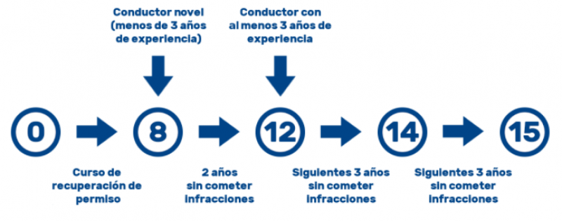 Spain driving licence penalty points explained