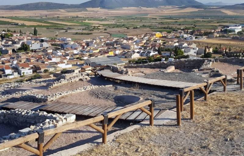 The village of Archivel in the countryside of Caravaca de la Cruz