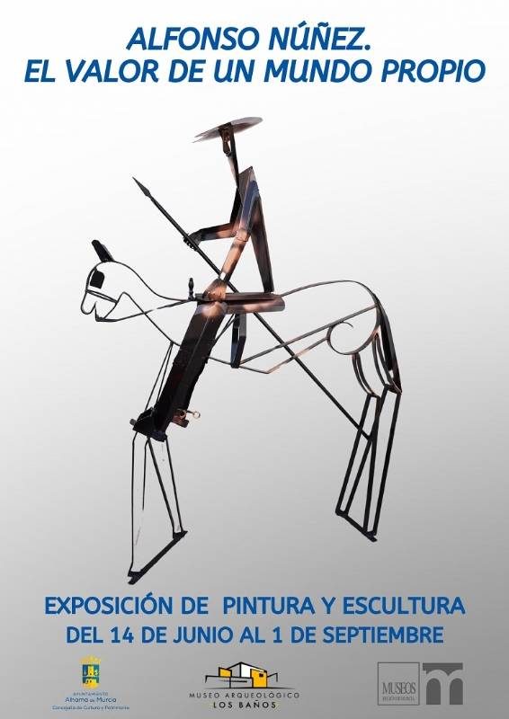 Until September 14 Exhibition of sculpture and paintings by Alfonso Núñez in Alhama