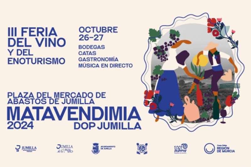 October 26 and 27 Matavendimia wine fair in Jumilla