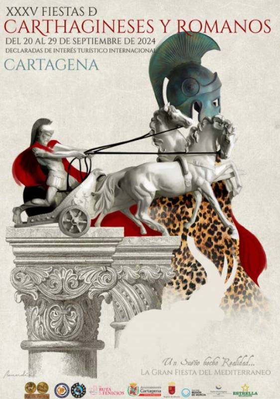 September 20 to 29 Fiestas de Cartagineses y Romanos Cartagena 2024