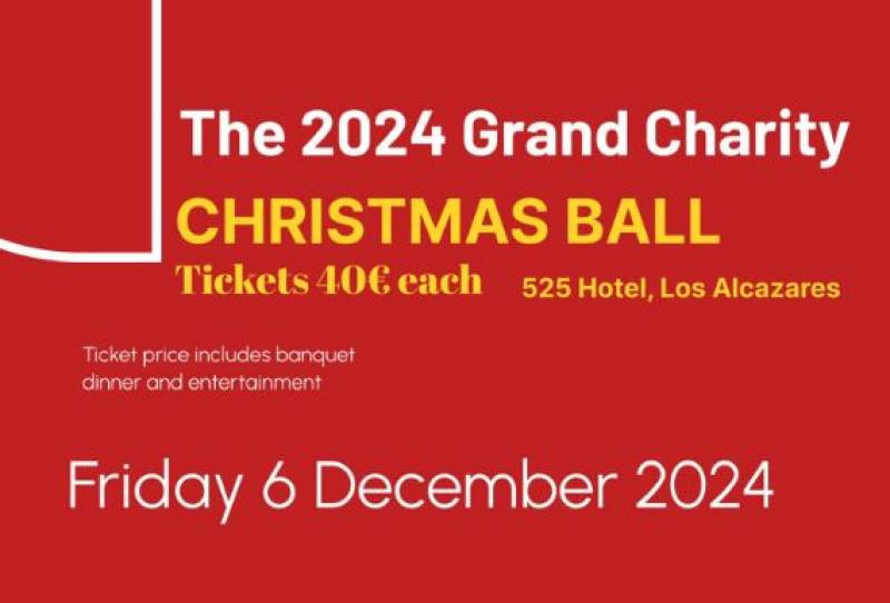 December 6 Los Alcázares Grand Christmas Charity Ball