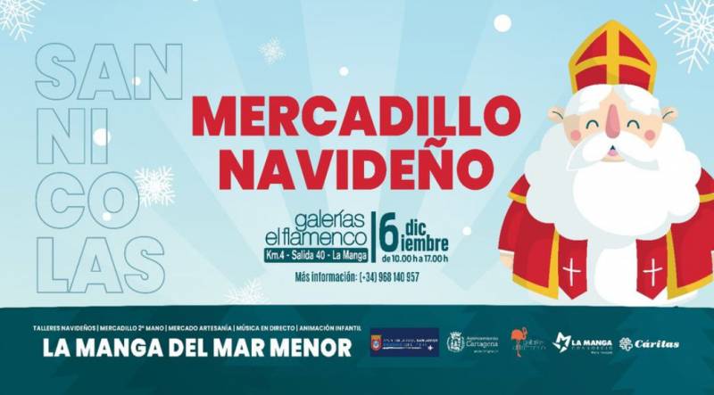 December 6 Christmas Market in La Manga del Mar Menor