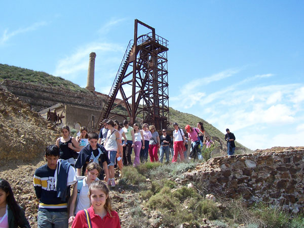 Guided walking in the Sierra Minera with the Fundación Sierra Minera