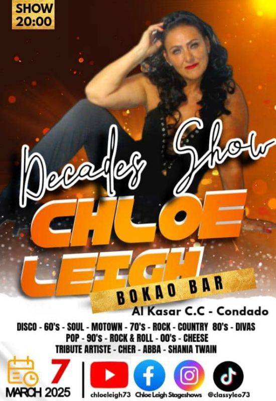 March 7 Chloe Leigh at Condado de Alhama Bokao for steak night