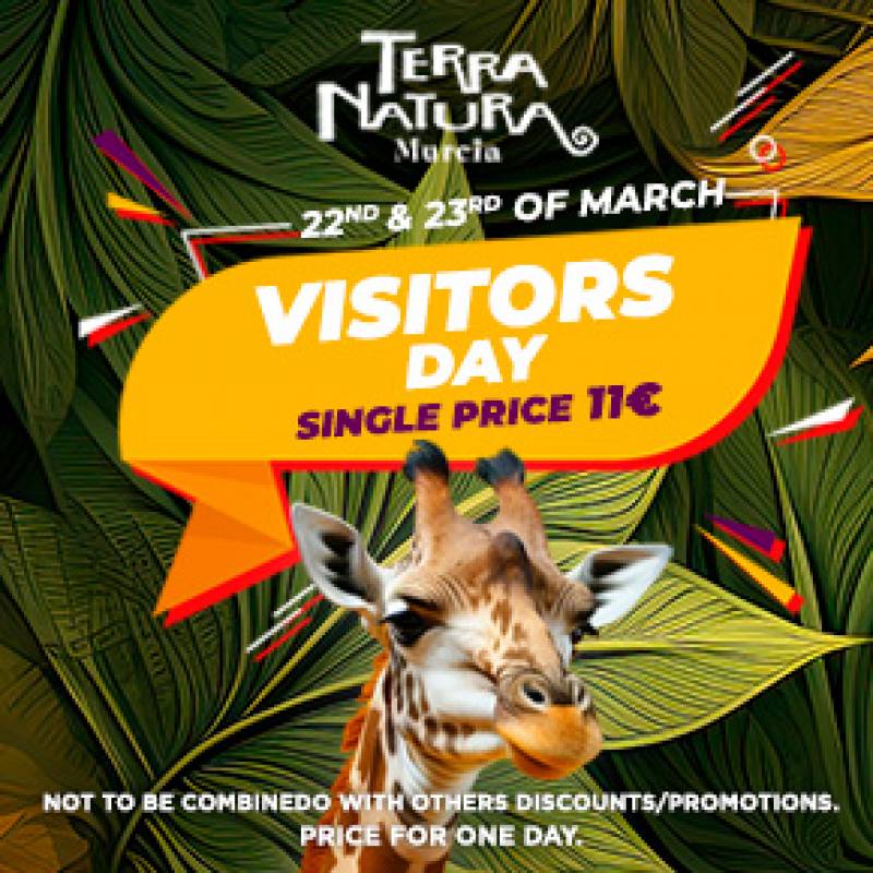 March 22-23 Terra Natura Murcia Visitors Day deal