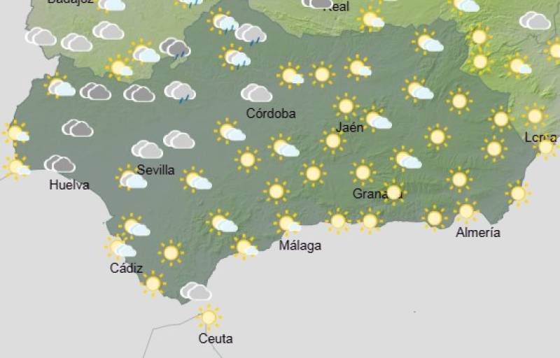 Andalucía weekend weather forecast May 1–4: Rising heat, spring storms and Saharan dust
