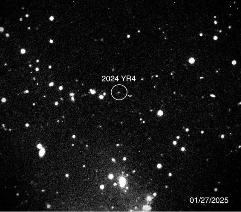 Asteroid 2024 YR4 now on collision course with the Moon