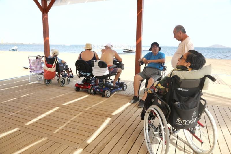 A dip in the Med for everyone: Cartagena expands free assisted bathing this summer