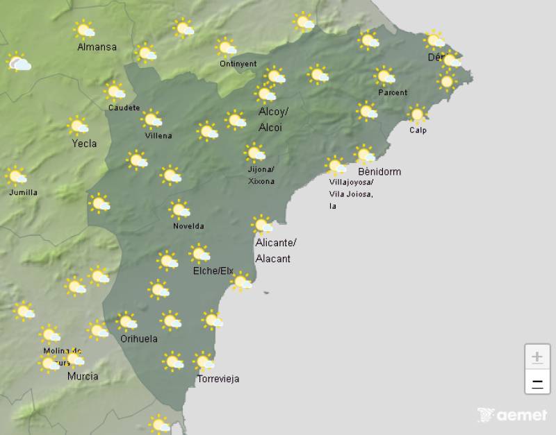 Heatwave catches up with the Costa Blanca: Alicante weather forecast August 11-14