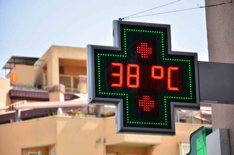 Murcia records its three warmest years since records began