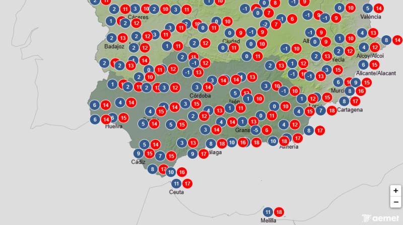 Stormy start and end to the week: Andalucía weather forecast December 29 - January 4