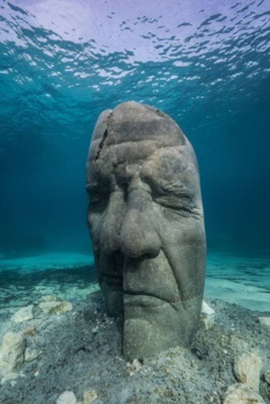 British artist's secret underwater world off Lanzarote