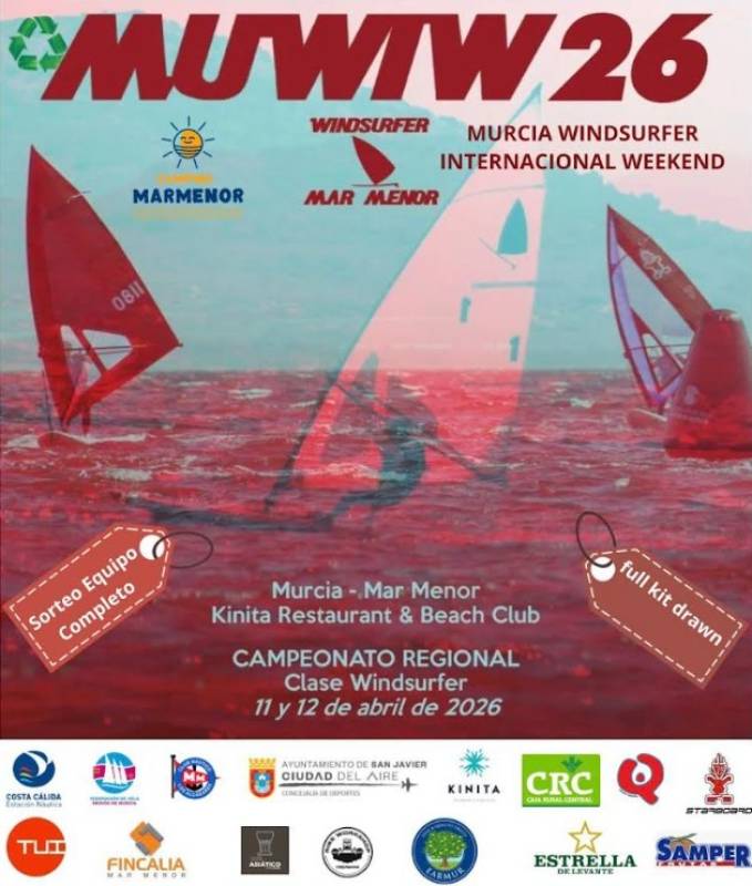 April 11 to 12 Retro Windsurf competition in San Javier