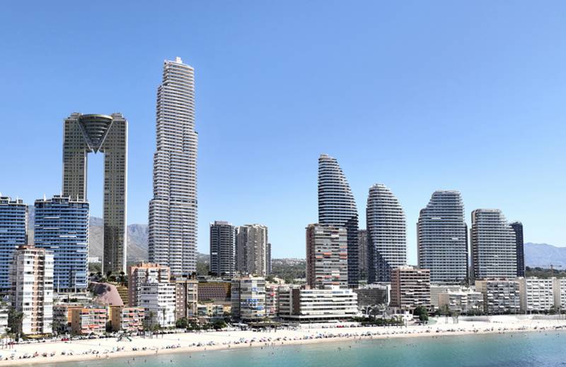 Costa Blanca skyline is getting a monster new addition as EU's tallest residential tower rises