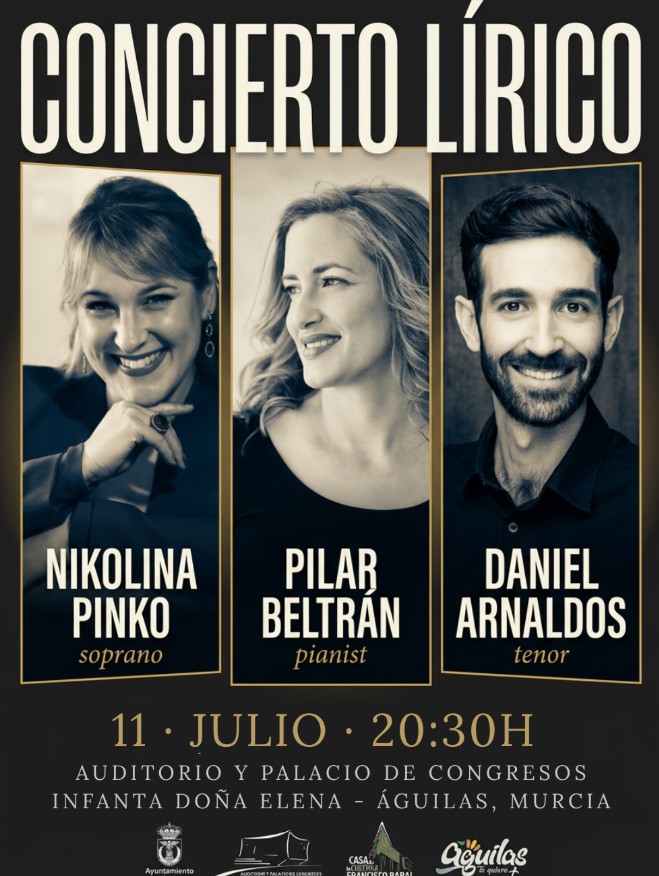 July 11 Classical musical recital at the seafront auditorium of Águilas