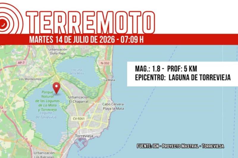 Three earthquakes hit the Costa Blanca in 24 hours