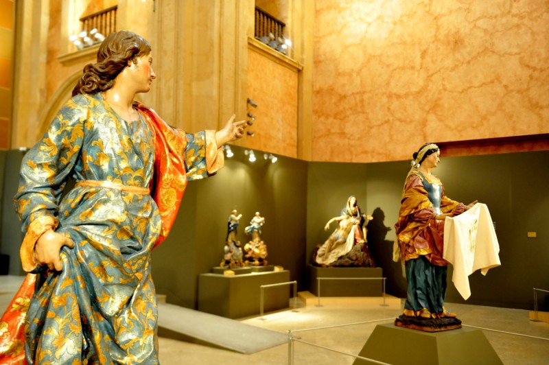 The former church of the Compañía de Jesús in Caravaca de la Cruz